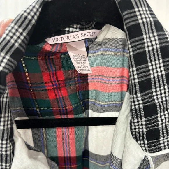 Victorias Secret plaid pj romper - Picture 3 of 3